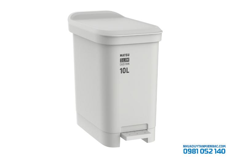 Thùng Rác Matsu Slim 10L