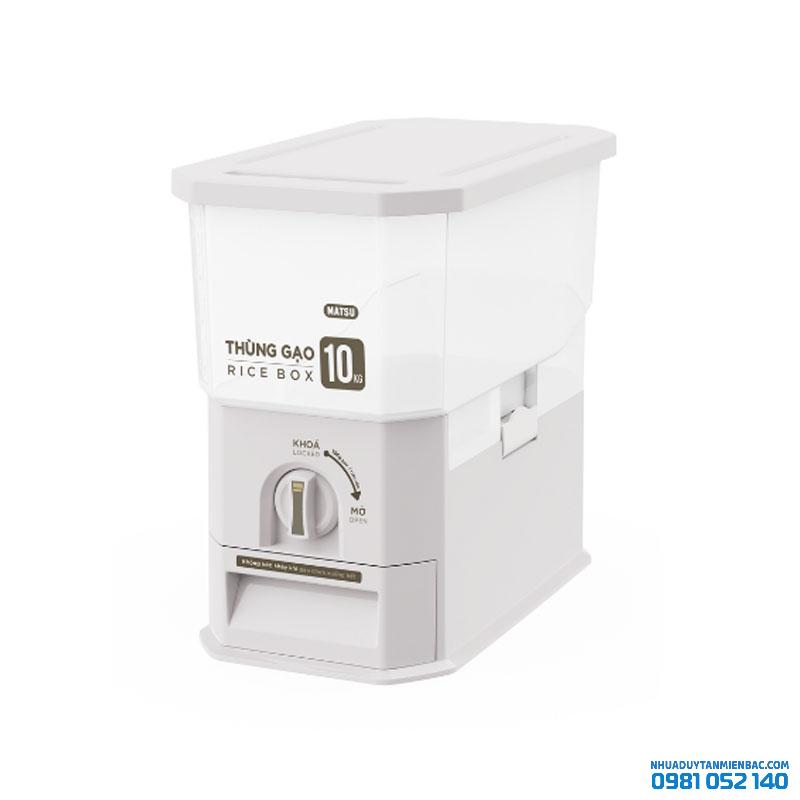 Thùng gạo trong 10 kg