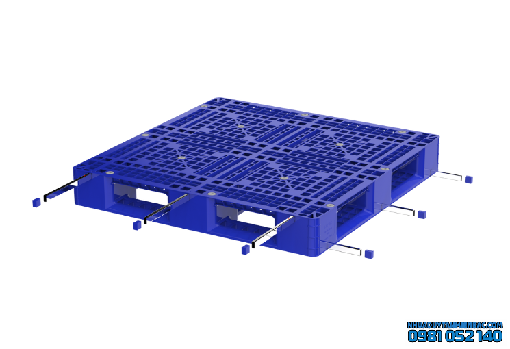 Pallet D4- 1662 (6 lõi thép)