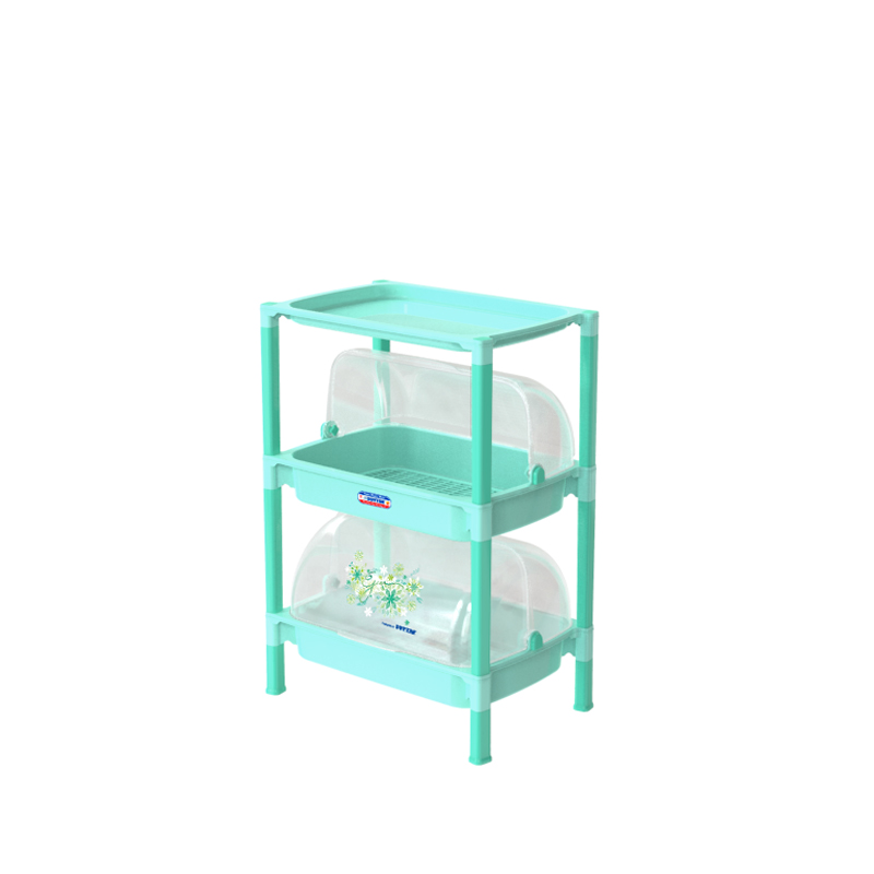 Kệ nắp nhỏ 2 ngăn 379/2 (xanh lá)