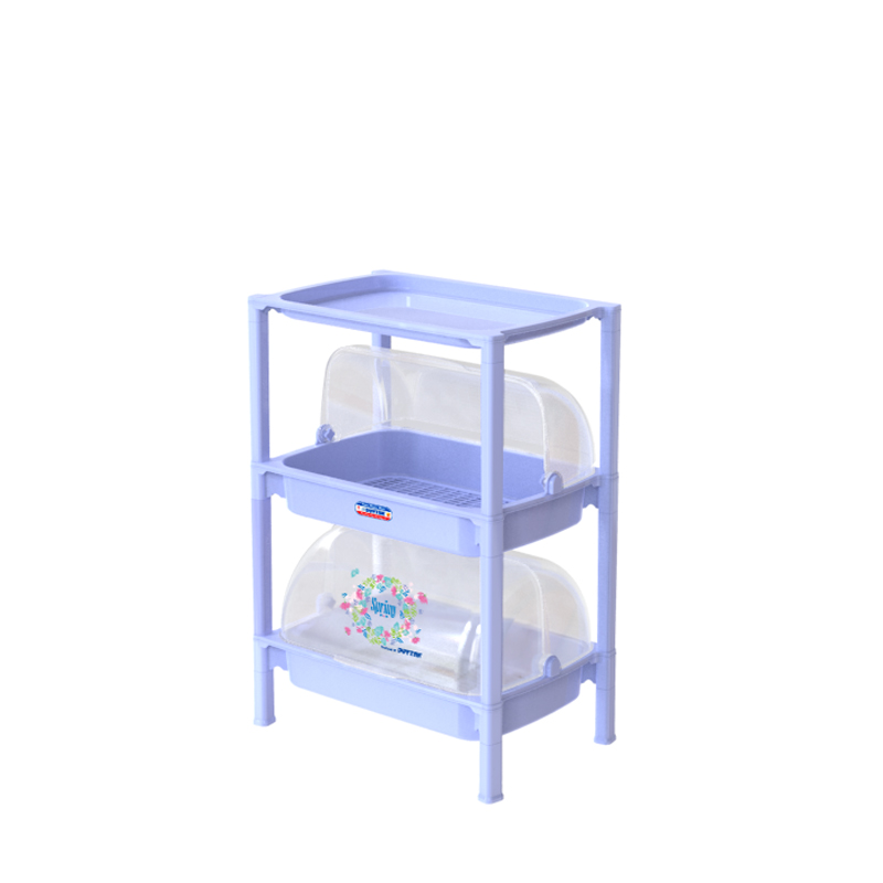 Kệ nắp lớn 2 ngăn 380/2 (màu xanh dương)