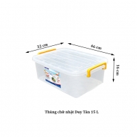 Thùng chữ nhật 15L - H116