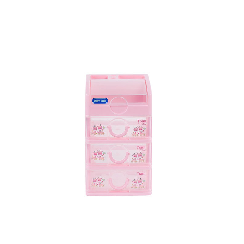 Tủ nhựa Duy Tân Tomi nhỏ 4 ngăn - No.219/4