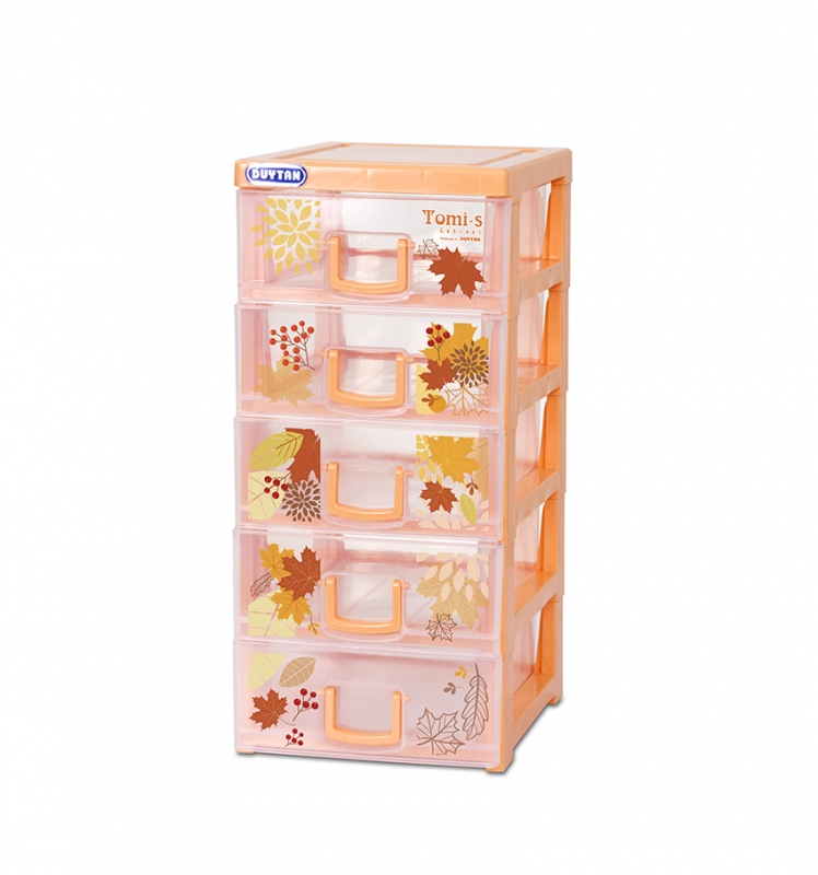 Tủ nhựa Duy Tân Tomi S 5 ngăn - No.1136/5