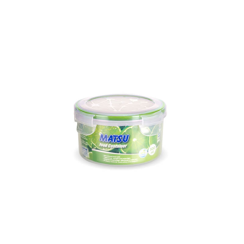 Hộp thực phẩm tròn Matsu Duy Tân 500ml - No.454