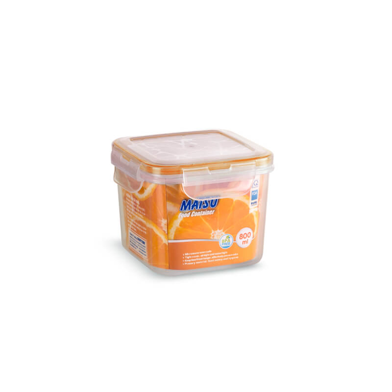 Hộp thực phẩm vuông Matsu Duy Tân 800ml - No.445