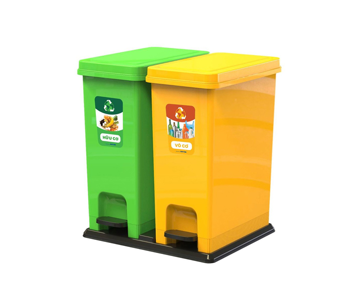 Thùng rác Eco bộ 2 - No.0953/2