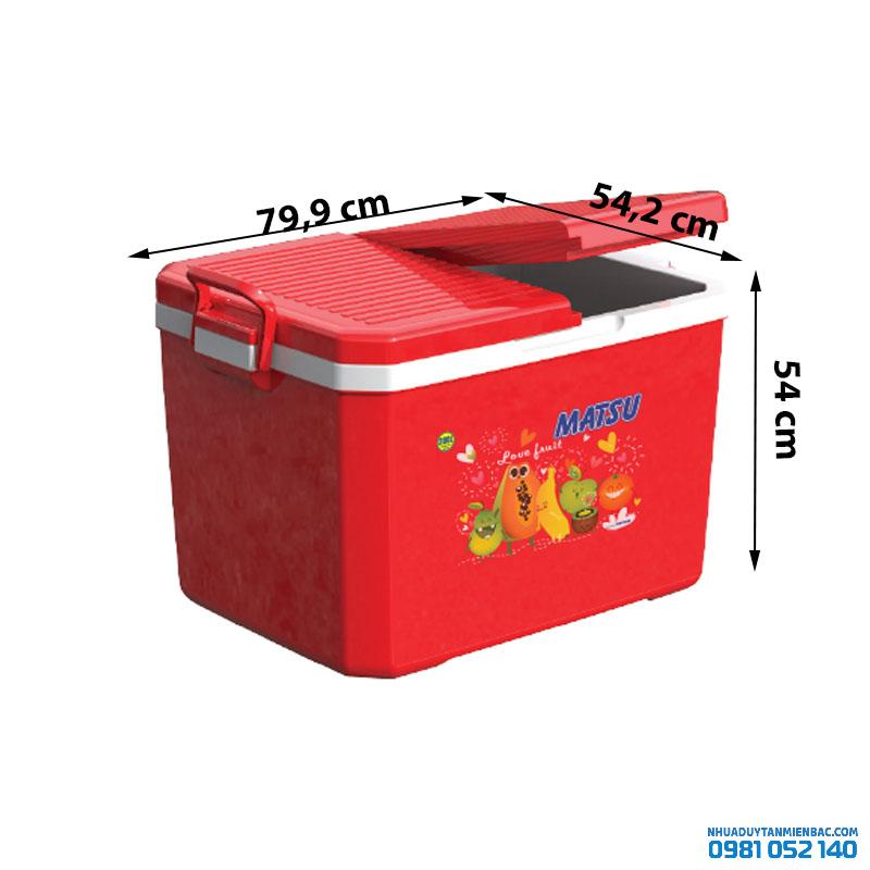 Thùng đá 130L - 2 nắp - No.1342/2