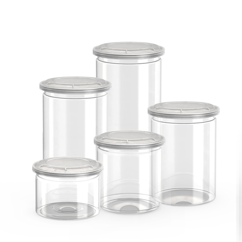 Hũ Tròn Nắp Nhôm 250ml, 300ml, 400ml, 450ml, 540ml, 700ml, 850ml, 930ml, 1.000ml