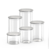 Hũ Tròn Nắp Nhôm 250ml, 300ml, 400ml, 450ml, 540ml, 700ml, 850ml, 930ml, 1.000ml