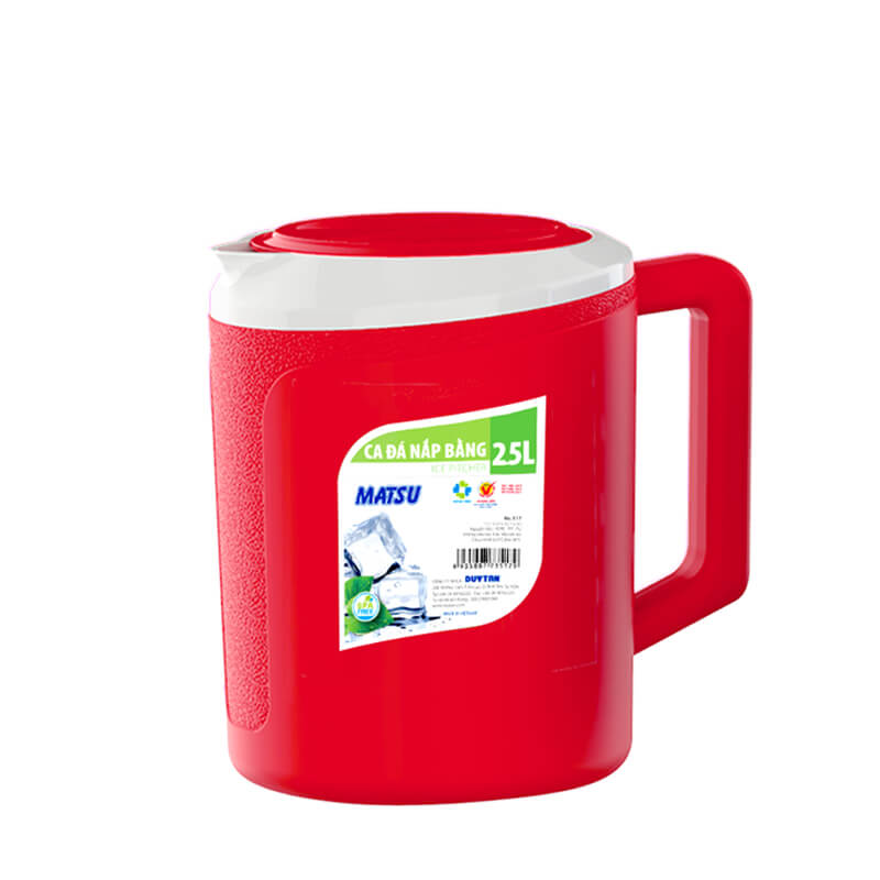 Ca đá nắp bằng 2.5L - No.517