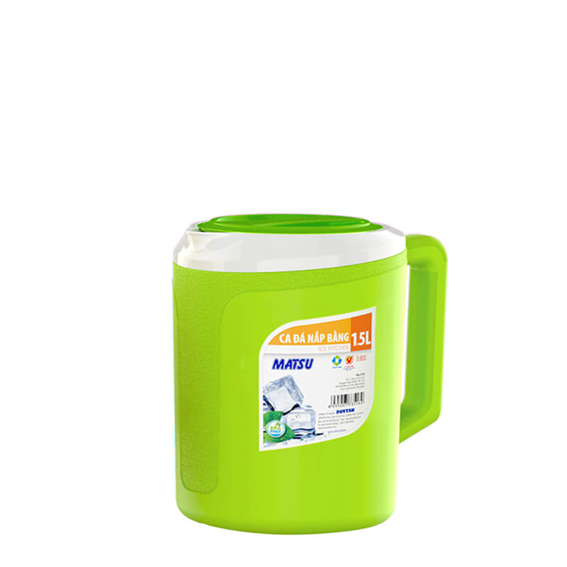 Ca đá nắp bằng 1.5L - No.516